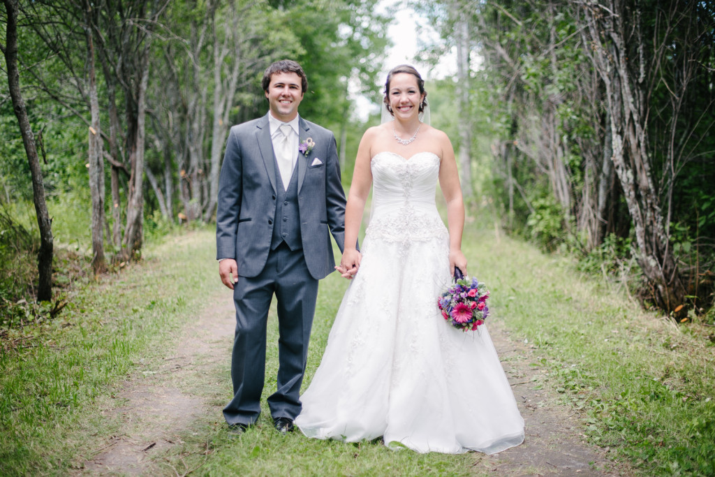 Bride and Bridesmaids  - Warba, Minnesota Wedding